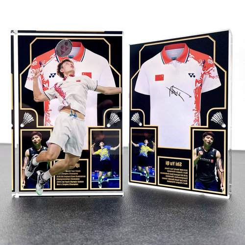 球星摆件石宇奇羽毛球林丹李宗伟