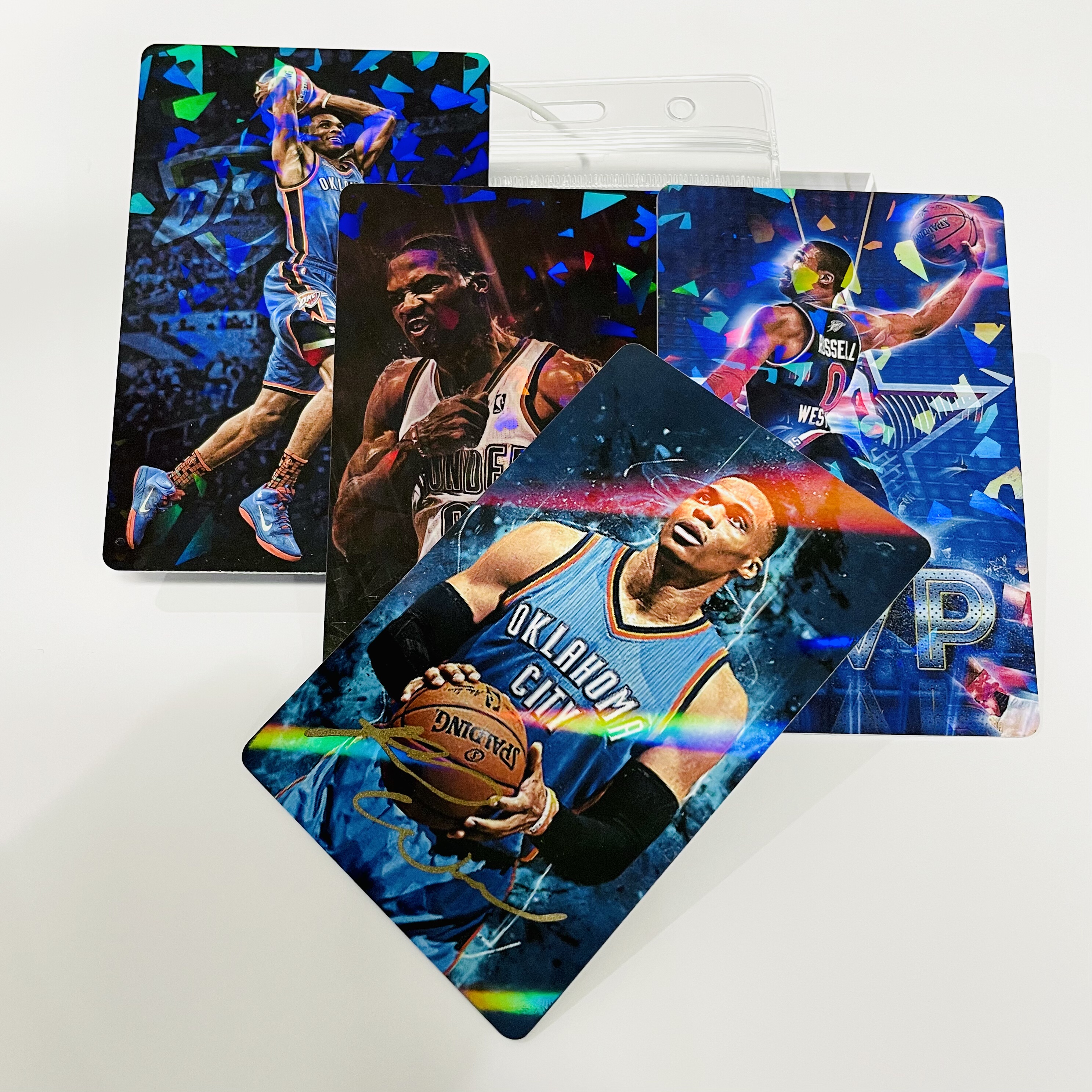 NBA球星卡挂件书包威少字母哥