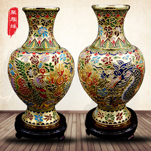 景泰蓝铜花瓶质量怎么样 景泰蓝铜花瓶口碑怎么样 小麦优选
