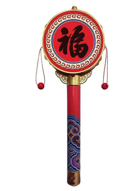 拨浪鼓玩具儿童新年新春礼物