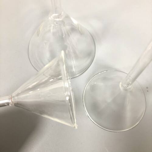 玻璃漏斗三角漏斗短颈短管漏斗30mm40mm50mm60mm75mm90mm100mm