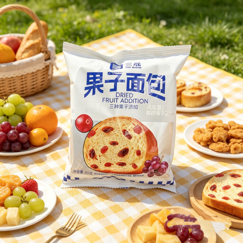 三晟果子面包86克休闲零食小吃
