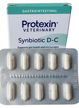 现货施百科狄Synbiotic D-C犬猫通用益生菌口服胶囊10粒 总代授权