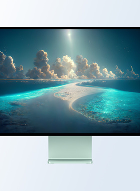 GUESSWP 2张数字艺术星空海滩4K壁纸Mac电脑壁纸平板ipad壁纸A7