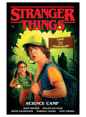 预售 英文原版 怪奇物语 科学营 漫画 4 Stranger Things Science Camp