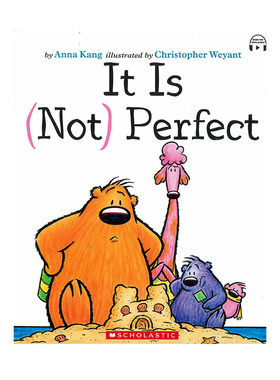 英文原版 Anna Kang：It is (Not) Perfect (with StoryPlus) 他不完美的 学乐儿童哲学启蒙情绪引导绘本