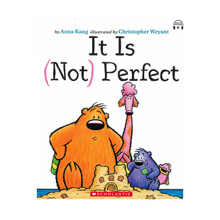 英文原版 Anna Kang：It is (Not) Perfect (with StoryPlus) 他不完美的 学乐儿童哲学启蒙情绪引导绘本