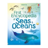 and First 海洋百科全书 英文原版 Encyclopedia Usborne Oceans 精装 预售 儿童科普 绘本 海洋生物启蒙认知全彩插图图解 Seas