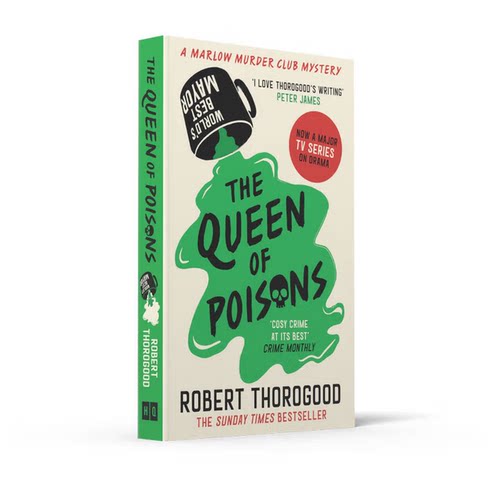 马洛谋杀俱乐部之谜3 毒药女王 Marlow murder club mysteries queen of poisons 英文原版 Robert Thorogood
