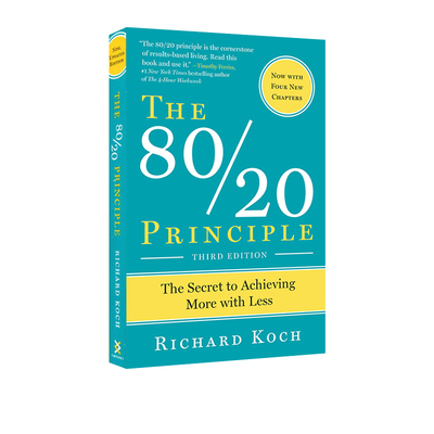 【自营】预售 英文原版 The 80/20 Principle by Richard Koch 八二法则 经济管理 Richard Koch