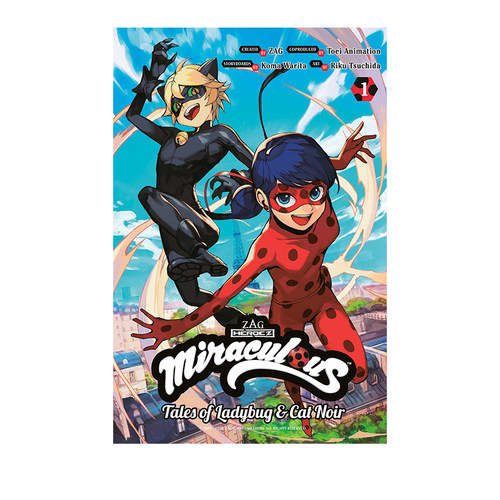 【自营】预售 英文原版 Miraculous: Tales of Ladybug & Cat Noir 1 绽放瓢虫少女1 超级英雄题材漫画 奇迹少女 奇迹瓢虫