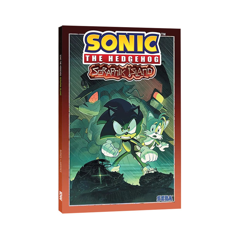 预售 英文原版 刺猬索尼克 斯克尼克岛 Sonic the Hedgehog: Scrapnik Island 青少年漫画绘本冒险小说 Ian Flynn