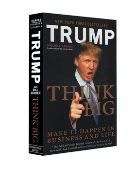 远见思维 Think Big : Make It Happen in Business and Life 川普 唐纳德 特朗普传记 英文原版