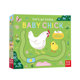纸板书 Let Baby 手指滑滑乐纸板操作书 Nosy 认知益智 英文原版 Home Chick Crow