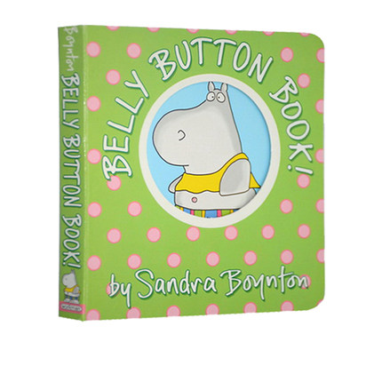 英文原版 Belly Button Book 纸板书 桑德拉博因顿启蒙经典系列 Sandra Boynton 洞洞书 晚安故事绘本