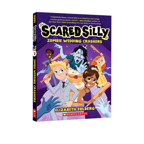 英文原版 Scared Silly #2 Zombie Wedding Crashers 吓傻了#2 僵尸婚礼的终结者 青少年儿童魔幻奇幻故事小说 Scholastic