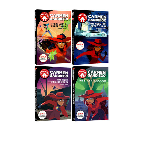 CarmenSandiegoGraphicNovels