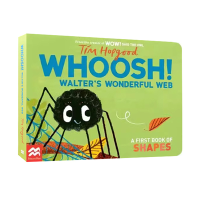 英文原版宝宝认知形状概念早教书