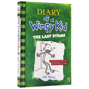 小屁孩日记#3 Diary of a Wimpy Kid The Last Straw 小鬼日记 英文原版儿童幽默小说读物 Jeff Kinney 章节桥梁书