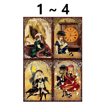 现货即发 台版漫画 Rozen Maiden0 蔷薇少女 1-4 共4册 PEACH - PIT 长鸿出版 绿山墙动漫