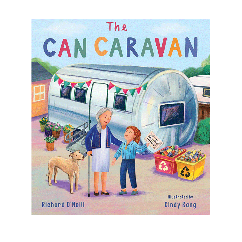 英文原版 Can Caravan 罐头商队 旅行者故事集系列 回收利用主题儿童绘本 Richard O'Neill