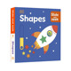 Slide DK出版 and Shapes 英文原版 儿童认知启蒙认知趣味翻翻书 Seek 纸板机关操作书