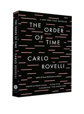 英文原版 The Order of Time 时间的秩序 七堂极简物理课作者 Anaximander 科普读物