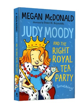 英文原版 Judy Moody and the Right Royal Tea P…#14 稀奇古怪小朱迪 初级章节书 女孩成长桥梁书 课外阅读 朱迪之夏电影