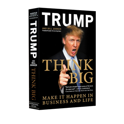 远见思维 Think Big : Make It Happen in Business and Life 川普 唐纳德 特朗普传记 英文原版