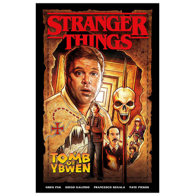 预售 英文原版 怪奇物语 伊布温之墓 漫画 Stranger Things The Tomb of Ybwen