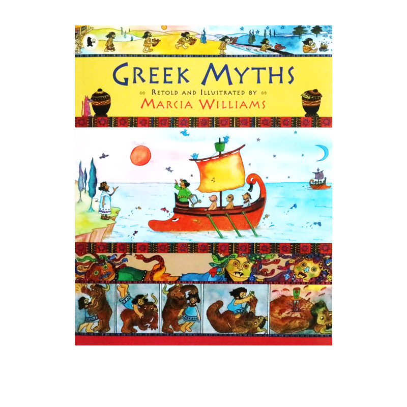 图话经典 希腊神话 greek myths 小学生插图古典神话传说历史儿童文学