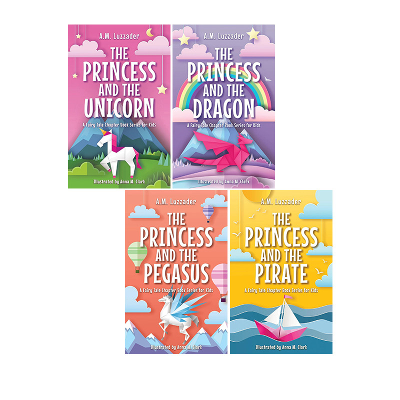 预售 英文原版 Princess Adventure 公主奇遇系列 4册合售 6-9岁 奇幻章节桥梁书书 少儿英文课外读物