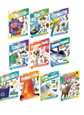 英文原版 DK小发现 科学馆 10册 DK Find Out! 自然环境气候变化 图解科普百科