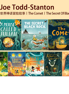 英文原版  Joe Todd-Stanton 世界神话冒险故事 全彩漫画图像式 绘本 小说  Brownstone's Mythical Collection  水石奖获奖作品