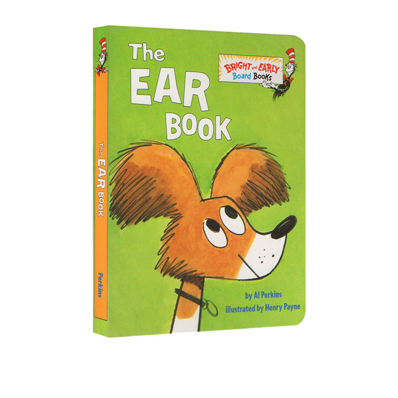 英文原版 the ear book 耳朵书 苏斯博士 dr seuss 低幼儿童基础感官