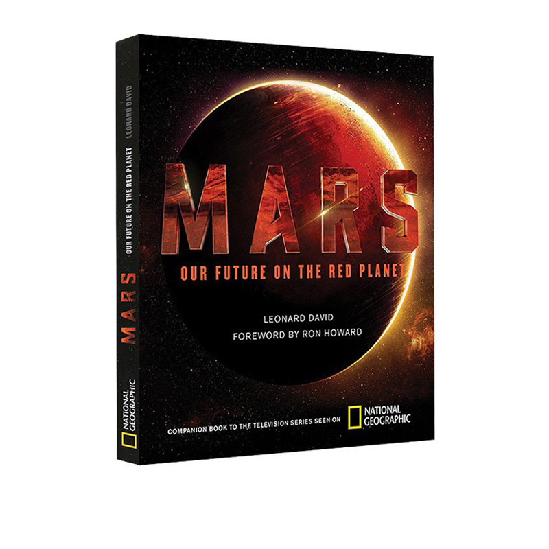 英文原版 美国国家地理 火星 Mars: Our Future on the Red Planet 精装大开本 星球画册画集