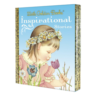 预售 英文原版 Little Golden Books Inspirational Stories 精装小金书5册盒装 励志故事儿童阅读