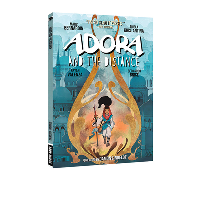 英文原版 Adora and the Distance 阿多拉和距离 Marc Bernardin 漫画绘本图画书 冒险奇幻图像式小说
