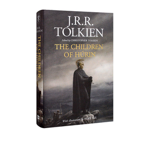 胡林儿女们手绘封面插图 托尔金中洲三大传说 The Tolkien Hurin Children 英文原版 预售
