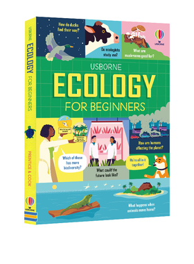 Usborne Ecology for Beginners 初学者读懂生态学 精装 英文原版  少儿科学科普读物 尤斯伯恩
