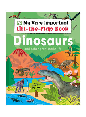 【自营】英文原版My Very Important Lift-the-Flap Book:Vehicles and Things That Go运载工具和物品DK交通工具翻翻书