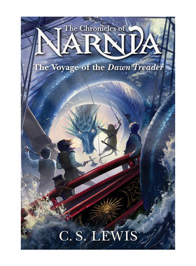 预售 纳尼亚传奇 第5部 魔幻封面平装 黎明踏浪号 英文原版 The Voyage of the Dawn Treader C S Lewis