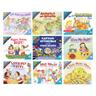 英文原版 MathStart L2 L3 阶段 数学启蒙 儿童学前家庭早教绘本 知识类绘本读物 小学生读物 美国图书馆协会推荐