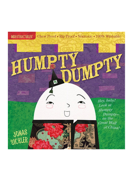 【自营】英文原版绘本 Humpty Dumpty  幼儿歌谣 Indestructibles 防水无毒可咬婴幼儿书