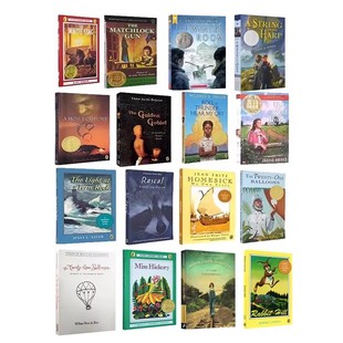英文原版  纽伯瑞儿童文学奖作品集  Newbery Award Favorite Library 儿童经典文学小说 暑期课外阅读  纽约时报畅销书