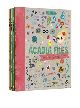 英文原版 The Acadia Files 系列 4册 阿卡迪亚档案科学 春夏秋冬的科学 季节绘本 Tilbury House 蒂尔伯里自然和科学绘本