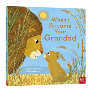Your 暖心治愈 When Became Nosy 大嘴鸟出品 英文原版 幼儿英语启蒙图画书 Grandad Britta 爷爷 精装 Crow Teckentrup
