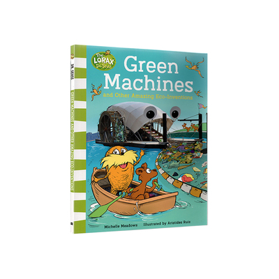 英文原版苏斯博士 Dr. Seuss's the Lorax Books  Green Machines and Other Amazing Eco-Inventions生态发明科普知识类绘本