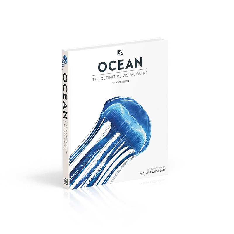 DK权威视觉指南 新版 Ocean 海洋 英文原版 The Definitive Visual Guide 海洋生物科普认知 精装 全彩插图图解 百科图书