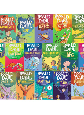 罗尔德达尔英文原版 Roald Dahl 魔法手指 The Magic Finger 马蒂尔达Matilda 女巫The Witches 了不起的狐狸爸爸Fantastic Mr Fox
